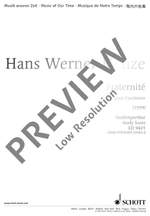 Henze, Hans Werner: Fraternité Product Image