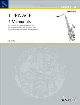 Turnage, Mark-Anthony: 2 Memorials