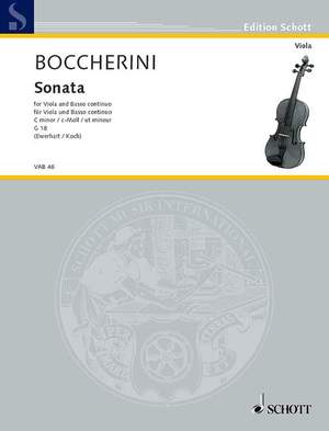 Boccherini, Luigi: Sonata C Minor G 18