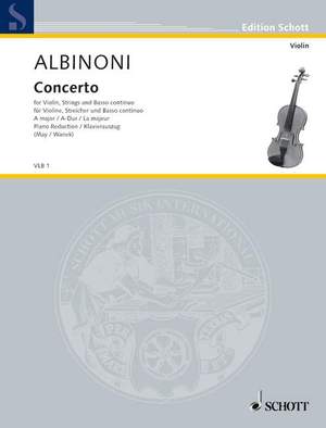 Albinoni, Tomaso: Concerto A Major