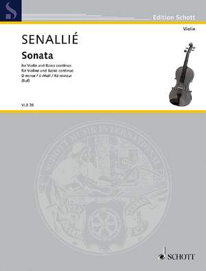 Senallié, Jean Baptiste: Sonata in D Minor