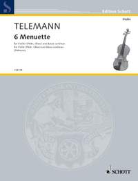Telemann, Georg Philipp: Six Menuets