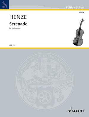 Henze, Hans Werner: Serenade