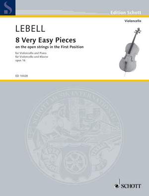 Lebell, Ludwig: 8 Very Easy Pieces op. 16