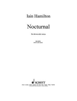 Hamilton, Iain: Nocturnal