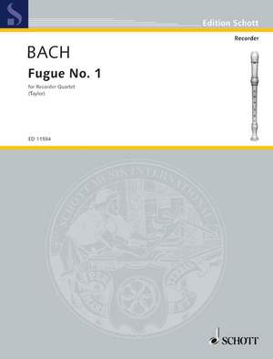 Bach, Johann Sebastian: Fugue No. 1 in C BWV 846