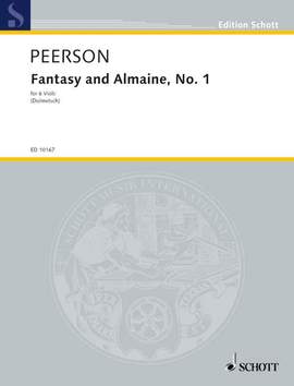 Peerson, Martin: Fantasy and Almaine