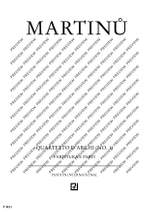Martinů, Bohuslav: 1. String quartet H 117 Product Image