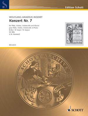 Mozart, Wolfgang Amadeus: Concerto No. 7 B major KV 456