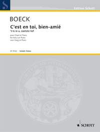Boeck, Auguste de: C'est en toi, bien-aimé
