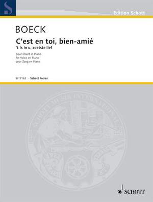 Boeck, Auguste de: C'est en toi, bien-aimé