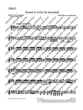 Dittersdorf: Concerto E Major Krebs 172