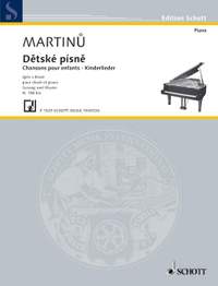 Martinů, Bohuslav: Songs for Children H 184bis