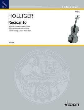 Holliger, Heinz: Recicanto