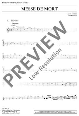 Campra, André: Messe de Mort
