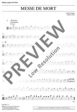 Campra, André: Messe de Mort
