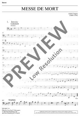 Campra, André: Messe de Mort