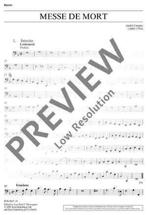 Campra, André: Messe de Mort