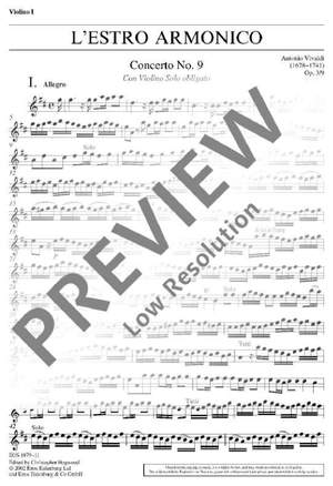 Vivaldi, Antonio: L'Estro Armonico op. 3/9 RV 230 / PV 147