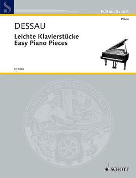 Dessau, Paul: Easy Piano Pieces