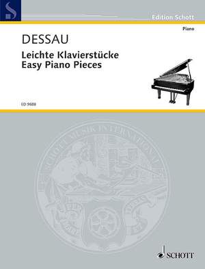 Dessau, Paul: Easy Piano Pieces