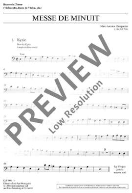 Charpentier, Marc-Antoine: Messe de Minuit H 9