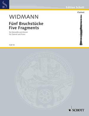 Widmann, Jörg: Five Fragments