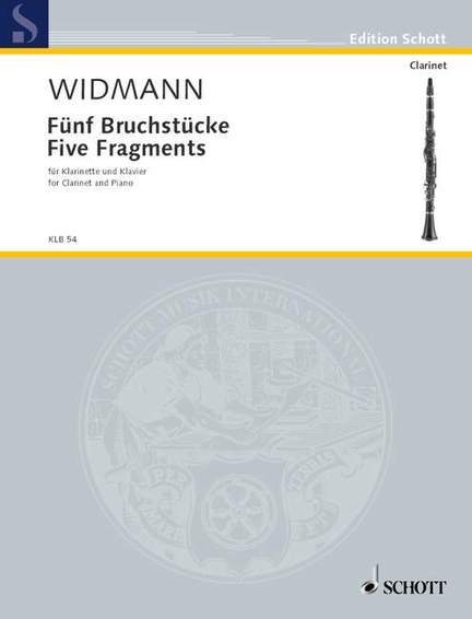 Widmann, Jörg: Five Fragments