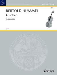 Hummel, Bertold: Abschied