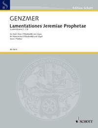 Genzmer, Harald: Lamentationes Jeremiae Prophetae GeWV 64