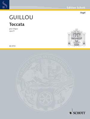 Guillou, Jean: Toccata op. 9