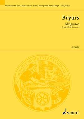 Bryars, Gavin: Allegrasco
