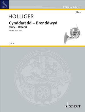 Holliger, Heinz: Cynddaredd – Brenddwyd