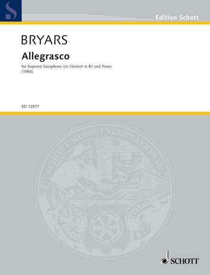 Bryars, Gavin: Allegrasco