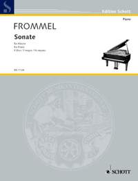 Frommel, Gerhard: Sonata for Piano