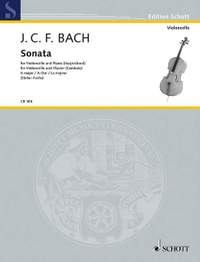 Bach, Johann Christoph Friedrich: Sonata A Major