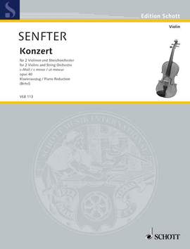 Senfter, Johanna: Concerto C Minor op. 40