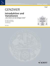 Genzmer, Harald: Introduction and Variation GeWV 414
