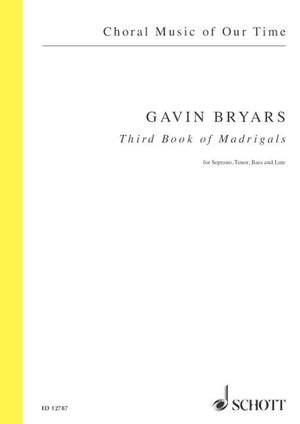 Bryars, Gavin: Third Book of Madrigals