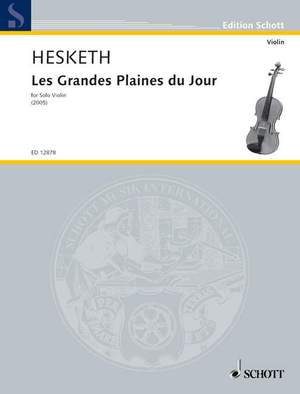 Hesketh, Kenneth: Les Grandes Plaines du Jour