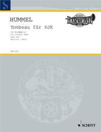 Hummel, Bertold: Tombeau für PJK op. 81g