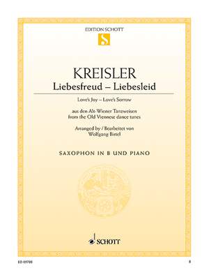Kreisler, Fritz: Love's Joy - Love's Sorrow