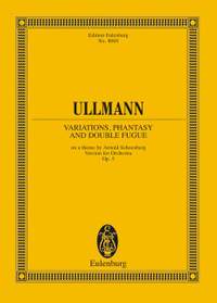 Ullmann, Viktor: Variations, Fantasy and Double Fugue op. 3b