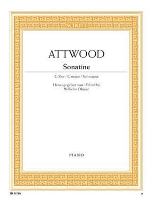 Attwood, Thomas: Sonatina G major