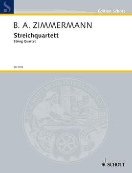 Zimmermann, Bernd Alois: String Quartet