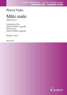 Vasks, Pēteris: Māte saule