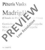 Vasks, Pēteris: Madrigāls Product Image