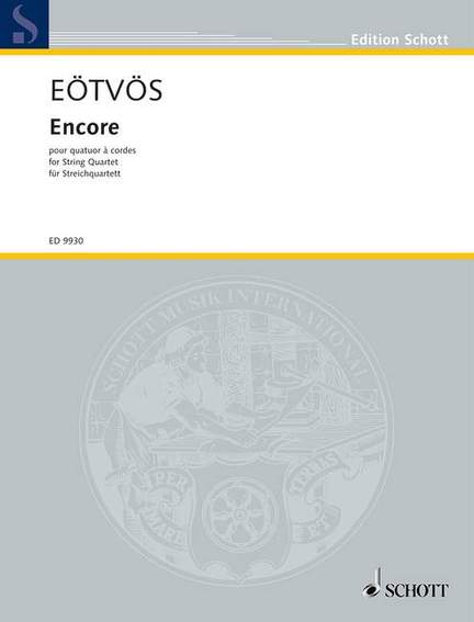 Eötvös, Péter: Encore