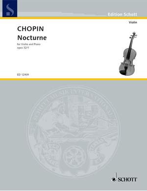 Chopin, Frédéric: Nocturne B Major op. 32/1 BI 106