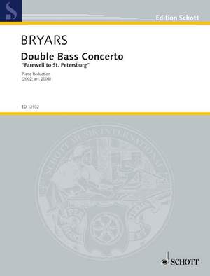 Bryars, Gavin: Double Bass Concerto